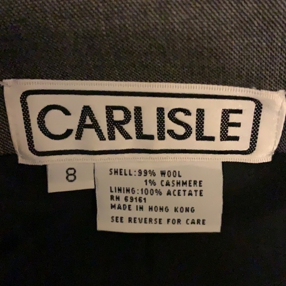 Carlisle Wool Two piece Skirt/blazer, 10 - Picture 12 of 13